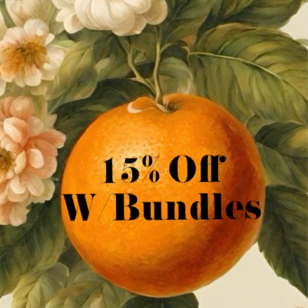 15% OFF WITH BUNDLES 🤗